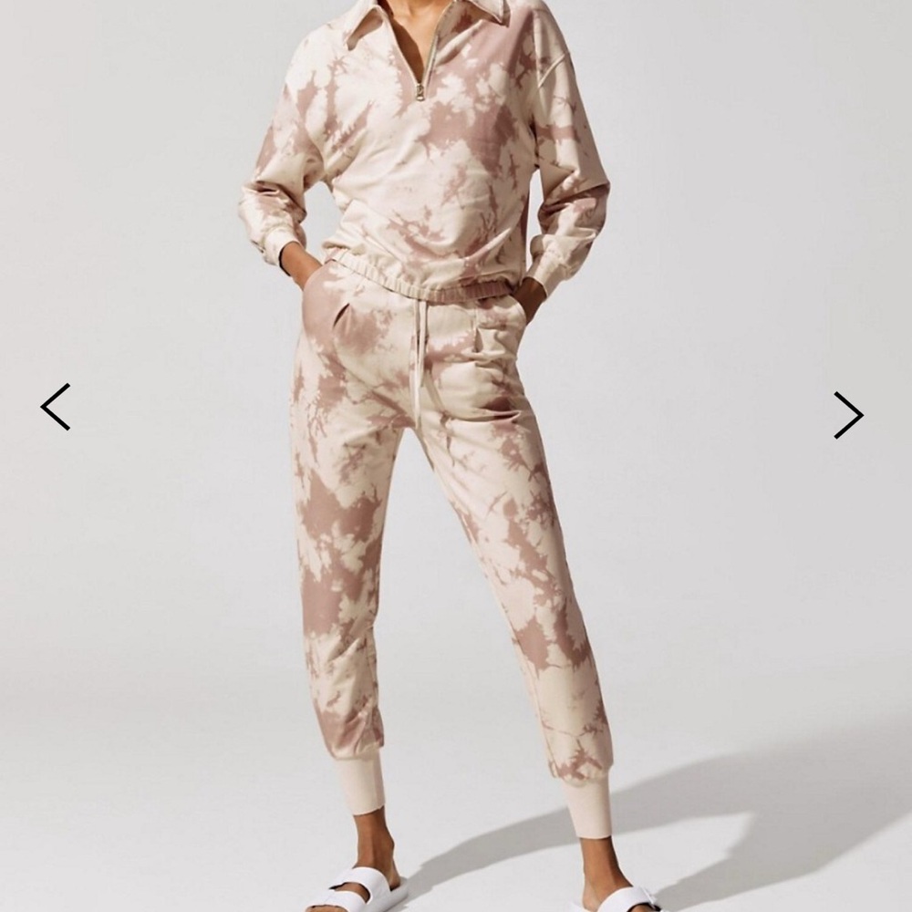 Varley Tie-Dye Printed Sweater